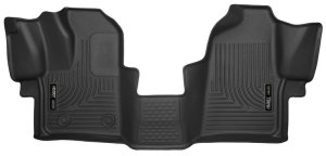 Ford Transit-350 Floor Mats - Front - Husky Liners - X-act Contour - Black - 2015 Ford Transit-350 Floor Mats - Front - Husky Liners - X-act Contour - Black - 2015